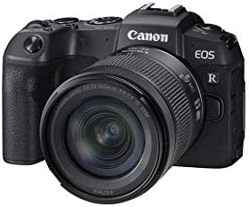 Canon EOS RP Full-Frame Mirrorless Interchangeable Lens Camera + RF24-105mm Lens F4-7.1 is STM Lens Kit- Compact and Lightweight for Traveling and Vlogging, Black (3380C132)