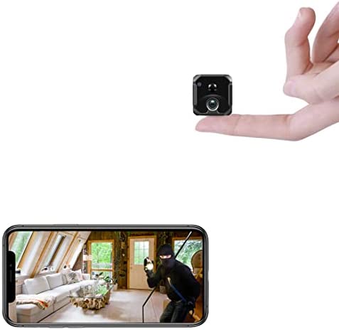 AREBI Mini Spy Camera Wireless Hidden 150 Days Standby 4K Small WiFi PIR Camera for Home Security Indoor Battery Cam w/ Night Vision Motion Detection