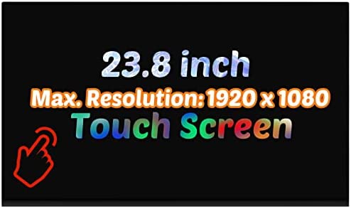 ARUISIFX 23.8" Screen Replacement for Lenovo Ideacentre AIO 520-24AST 520-24ICB Touch Screen LCD Display FHD(1920x1080) (Only for Touch Version !!)