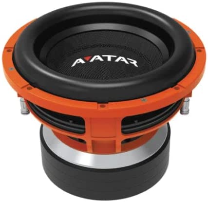 AVATAR Tsunami STU-1246-D2 Orange 6000 Watts Peak 2-Ohm 12" Subwoofer