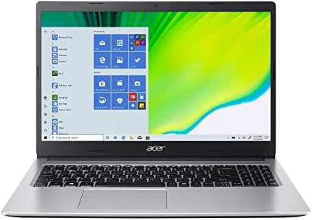 Acer Aspire 3 A315 15.6” FHD Premium Laptop PC, AMD Ryzen 5 3500U Processor, 8GB DDR4 Memory, 512GB SSD, Bluetooth, HDMI, Windows 10 Home S, Silver