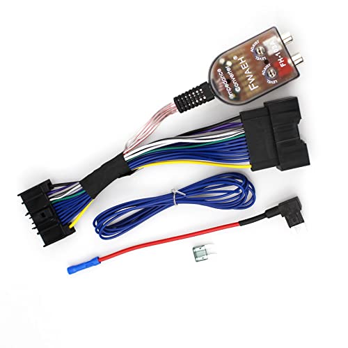 Add A Subwoofer Amplifier Wire Harness Compatible with Ford Vehicles 2011-2018 Factory Radio with an Inline Converter