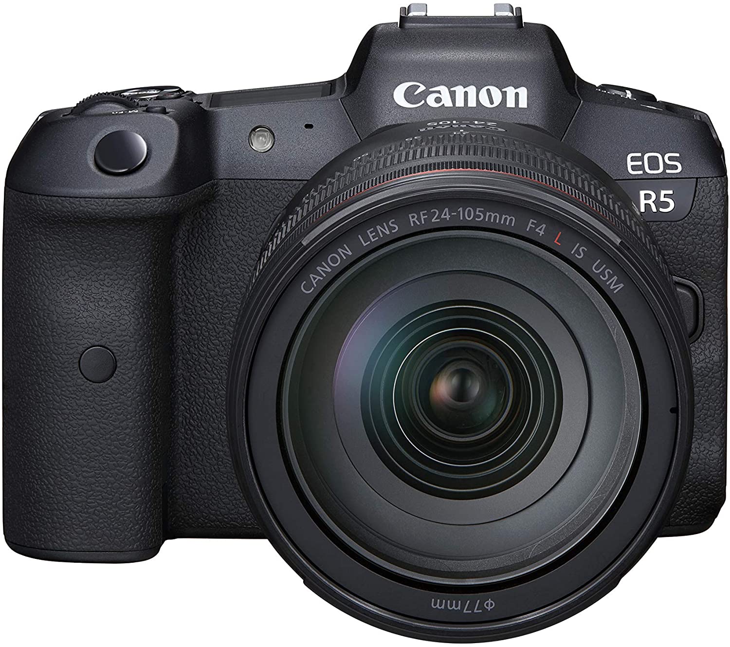 Canon EOS R5 Full-Frame Mirrorless Camera w/ RF24-105mm F4 L is USM Lens Kit - 8K Video, 45 Megapixel Full-Frame CMOS Sensor, DIGIC X Image Processor, Up to 12 fps Mechanical Shutter (Body + Lens)