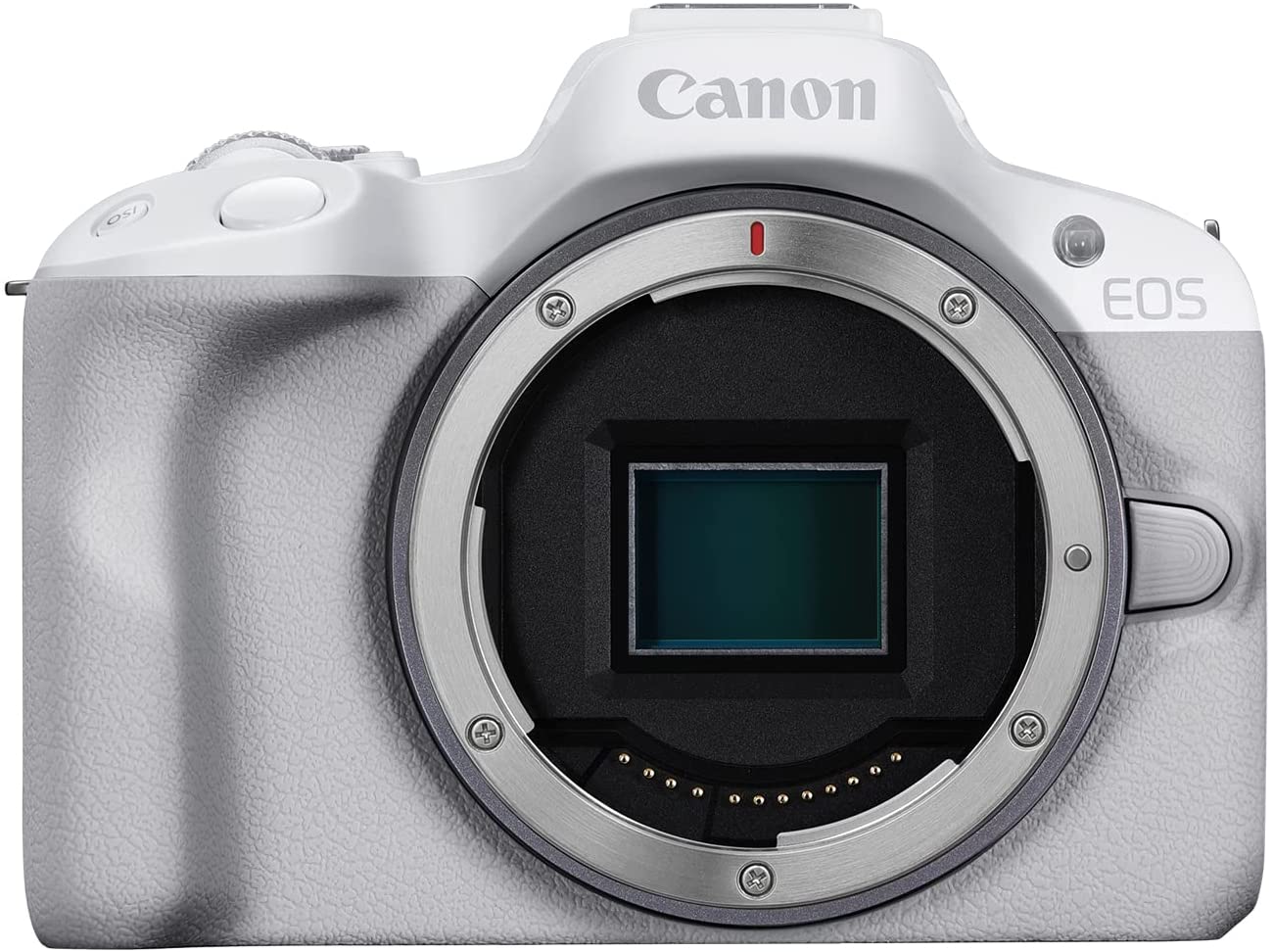 Canon EOS R50 Mirrorless Vlogging Camera (Body Only/White), RF Mount, 24.2 MP, 4K Video, DIGIC X Image Processor, Subject Detection & Tracking, Compact, Smartphone Connection, Content Creator