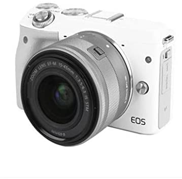 DYOSEN Digital Camera M3 Camera White+ EF-M 15-45mm is STM Lens for EOS M3 Mirrorless Digital Camera Digital Camera Photography