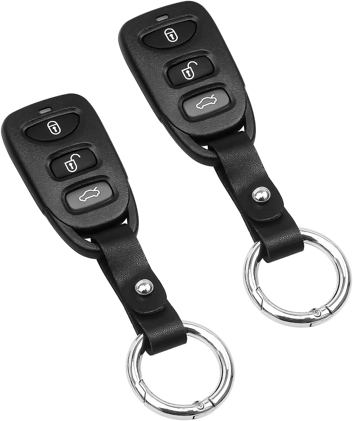 EMIHO Car Key Fob Fit for Hyundai Sonata 2011-2015, Keyless Entry Remote Replace 95430-3Q000 95430-3Q001, 2 Pack