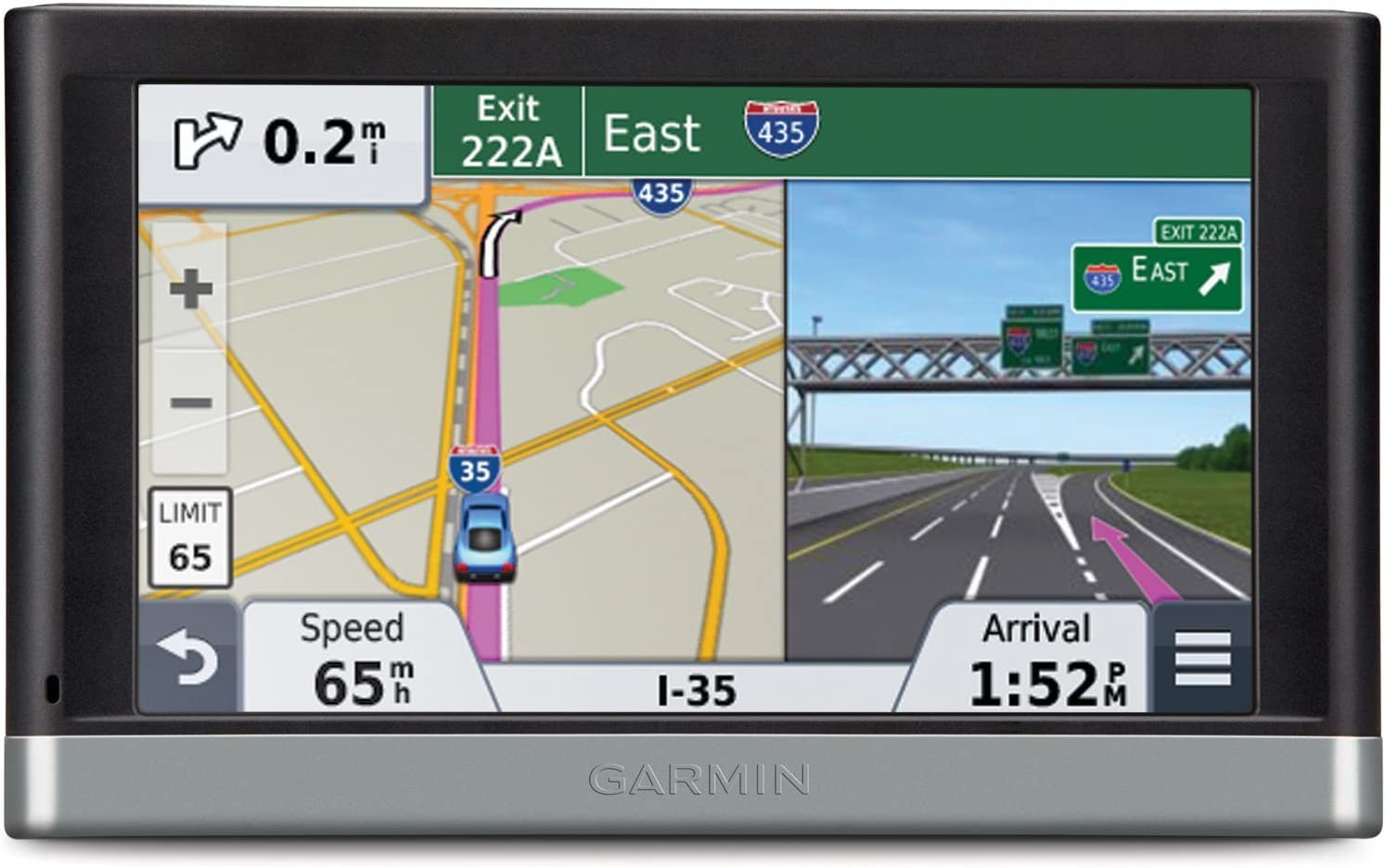 Garmin Nüvi 2557LM 5-Inch Portable Vehicle GPS with Lifetime Maps (Certified Refurbished)