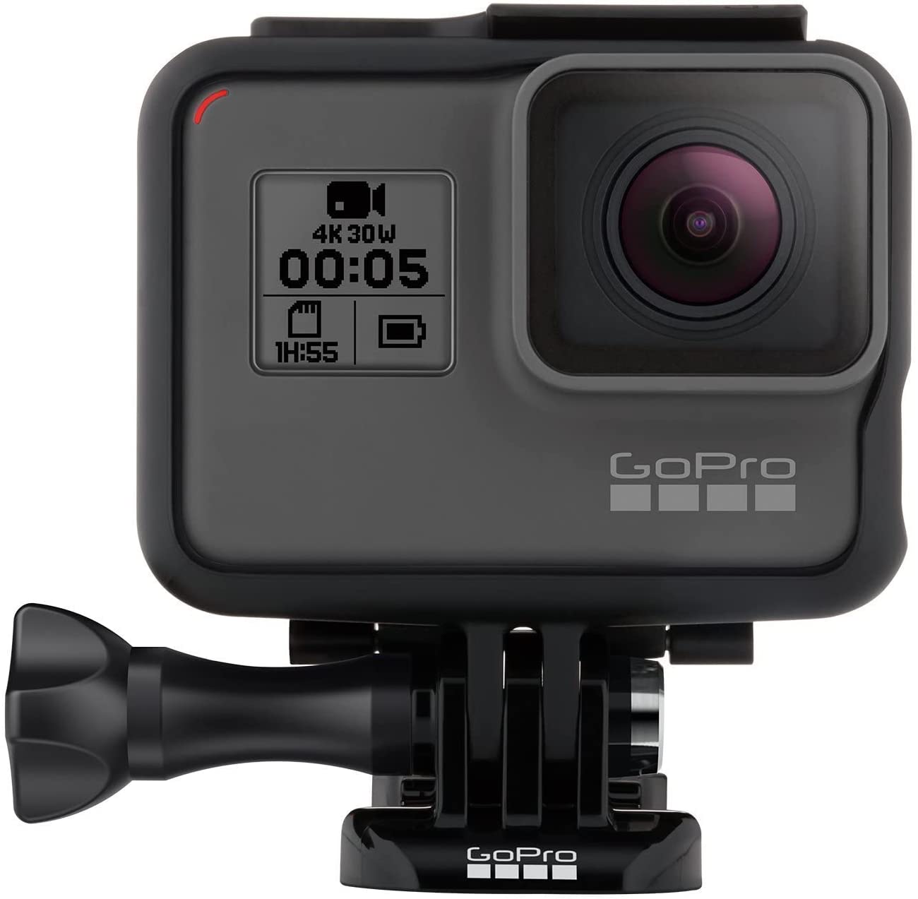 GoPro HERO5 Black Waterproof Digital Action Camera w/ 4K HD Video & 12MP Photo (Renewed)