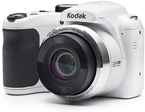 Kodak PIXPRO Astro Zoom AZ252-WH 16MP Digital Camera with 25X Optical Zoom and 3" LCD (White)