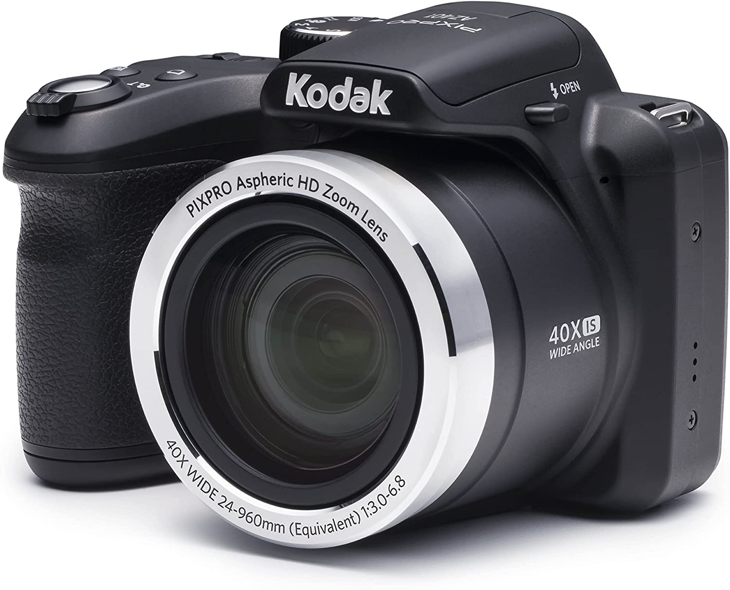 Kodak PIXPRO Astro Zoom AZ401-BK 16MP Digital Camera with 40X Optical Zoom and 3" LCD (Black)