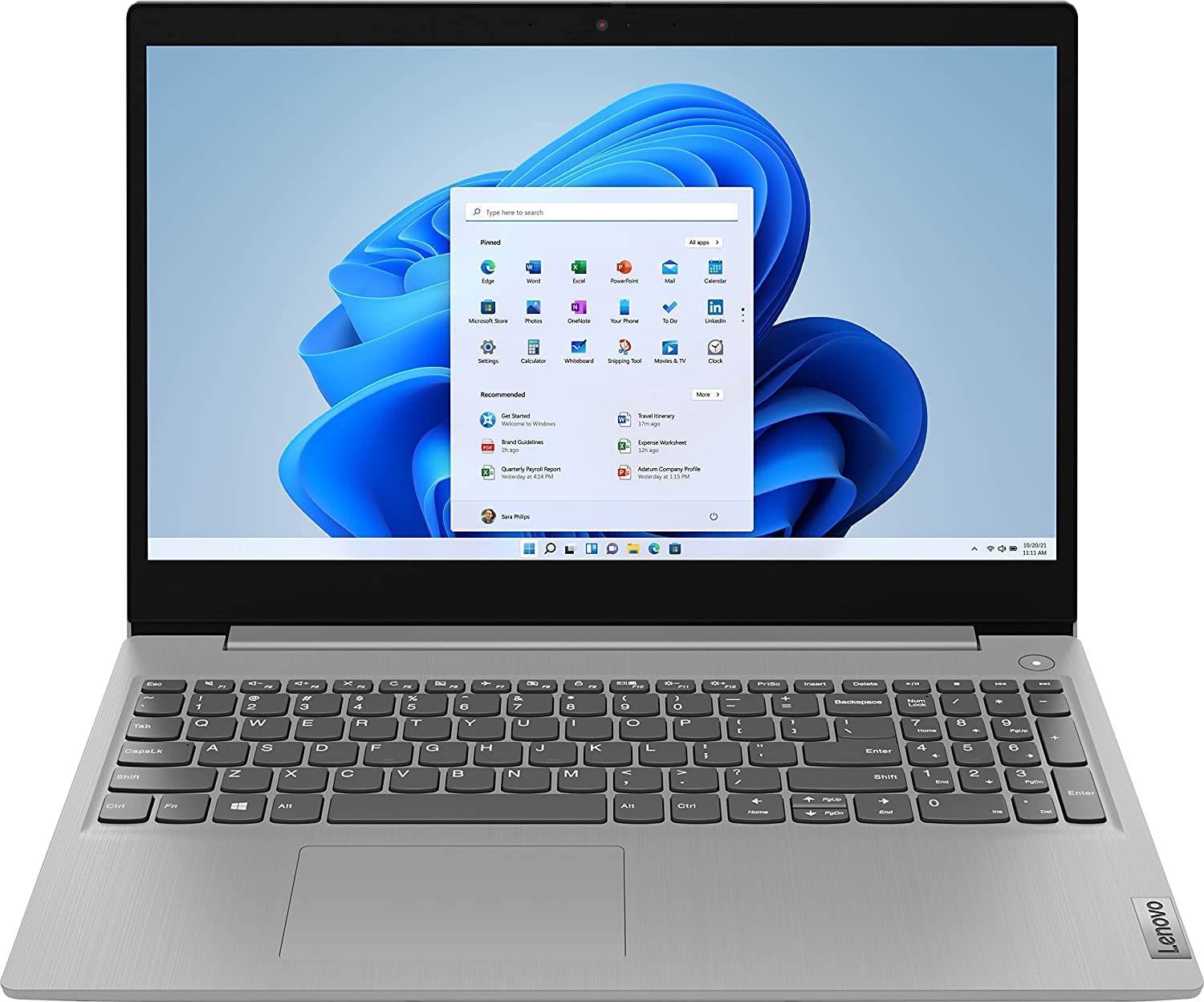 Lenovo 2022 Ideapad 3 Laptop, 15.6" HD Touchscreen, 11th Gen Intel Core i3-1115G4 Processor, 20 GB DDR4 RAM, 2TB PCIe SSD, Webcam, Wi-Fi 5, Bluetooth, Windows 11 Home, Platinum Grey, TGC Accessories