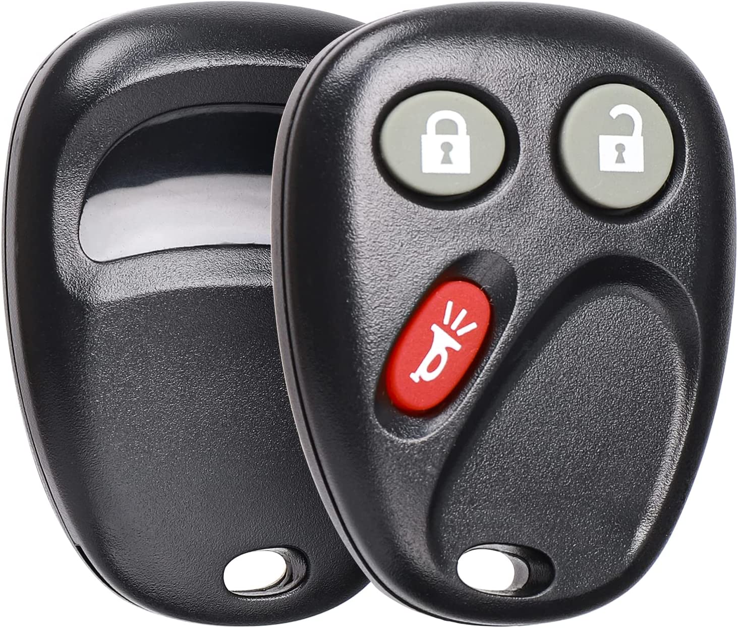 NPAUTO Key Fob Fits for Chevy Trailblazer GMC Envoy 2002 2003 2004 2005 2006 2007 2008 2009, Buick Rainier 04-07, Isuzu Ascender 03-07, Oldsmobile Bravada 02-04 Keyless Entry Remote Replace# 15051014