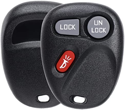 NPAUTO Key Fob Replacement, Fits for Chevy Silverado Suburban GMC Sierra 1500 2500 3500 2001-2002 Tahoe Avalanche S10 GMC Sonoma Yukon XL Cadillac Escalade - Keyless Entry Remote Control, 15042968