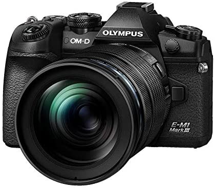 Olympus OM-D E-M1 Mark III Black Camera Body with M.Zuiko Digital ED 12-100mm F4.0 IS PRO Lens