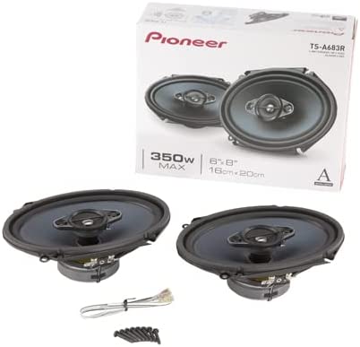 PIONEER TS-A683R 4 Way 350 Watt Max Power Coaxial Vehicle Speakers