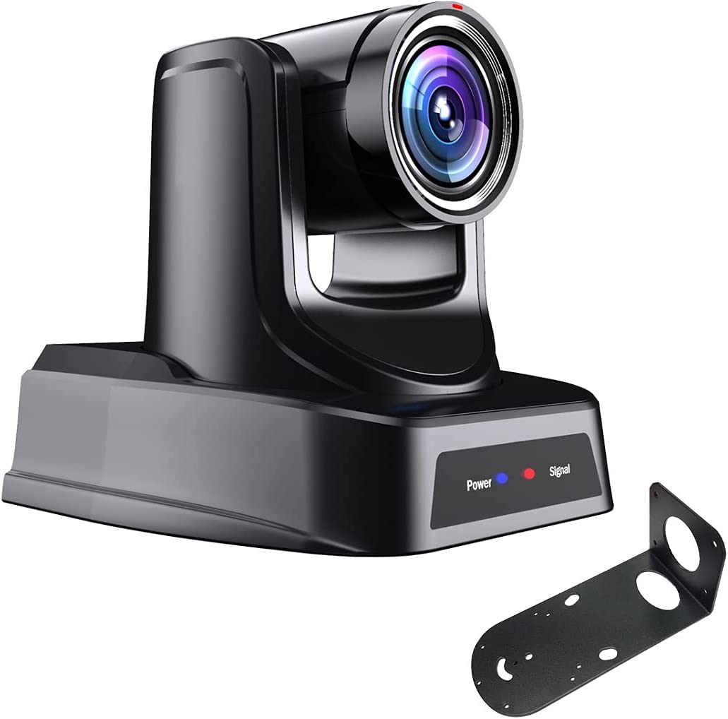 PTZ Camera with 3G-SDI,HDMI and IP Streaming Outputs,20X Optical Zoom,Broadcast Live Streaming Camera for Conference,Events,Church and School etc