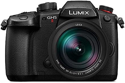 Panasonic LUMIX GH5M2, 20.3MP Mirrorless Micro Four Thirds Camera with Live Streaming, 4K 4:2:2 10-Bit Video, 5-Axis Image Stabilizer, 12-60mm F2.8-4.0 Leica Lens DC-GH5M2LK