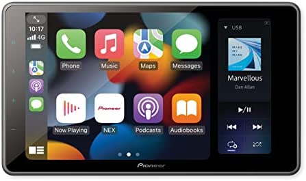 Pioneer DMH-WT3800NEX 9" - Android Auto, Apple CarPlay, Bluetooth - Floating Type Multimedia Receiver