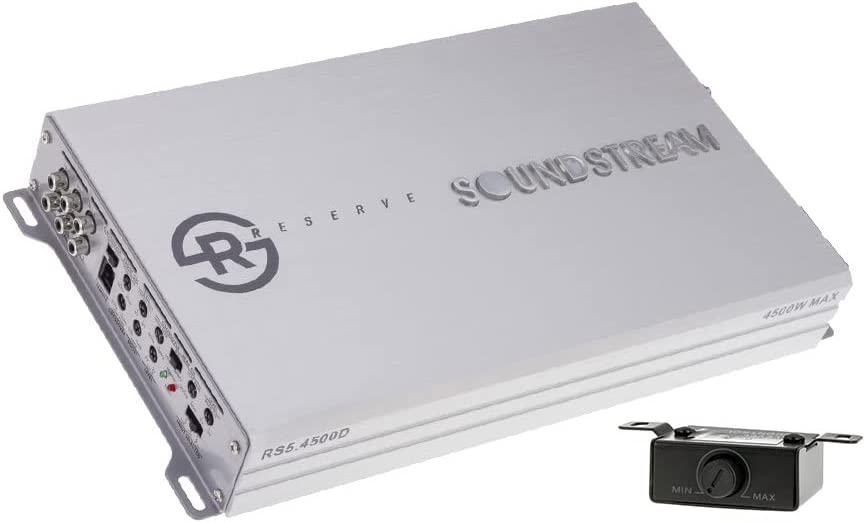 SOUNDSTREAM RS5.4500D 4500 Watt 5-Channel Car Stereo Amplifier Amp