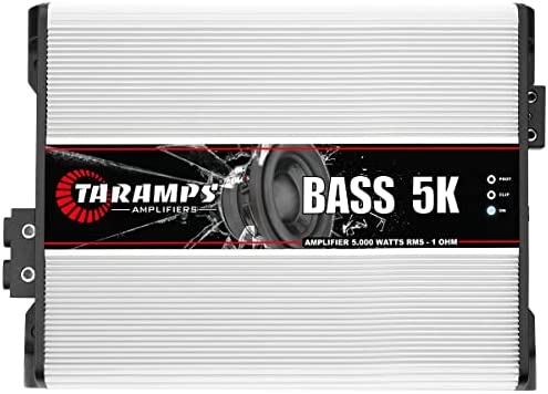 Taramps Bass 5k 5000 watts Rms car Audio Amplifier 1 ohm Mono amp Class D 1 Channel Low Pass Subsonic Filter