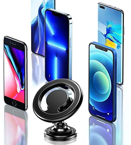 for Magsafe Car Mount for iPhone [Upgraded Strongest Magnets] Magnetic Phone Holder for Car Dash Phone Mount 360°Stable Magnetic Car Phone Holder for iPhone 14 13 12 Pro Plus Max Mini MagSafe Case.