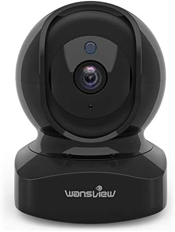 wansview Wireless Security Camera, IP Camera 1080P HD, WiFi Home Indoor Camera for Baby/Pet/Nanny, 2 Way Audio Night Vision, Works with Alexa, with TF Card Slot and Cloud